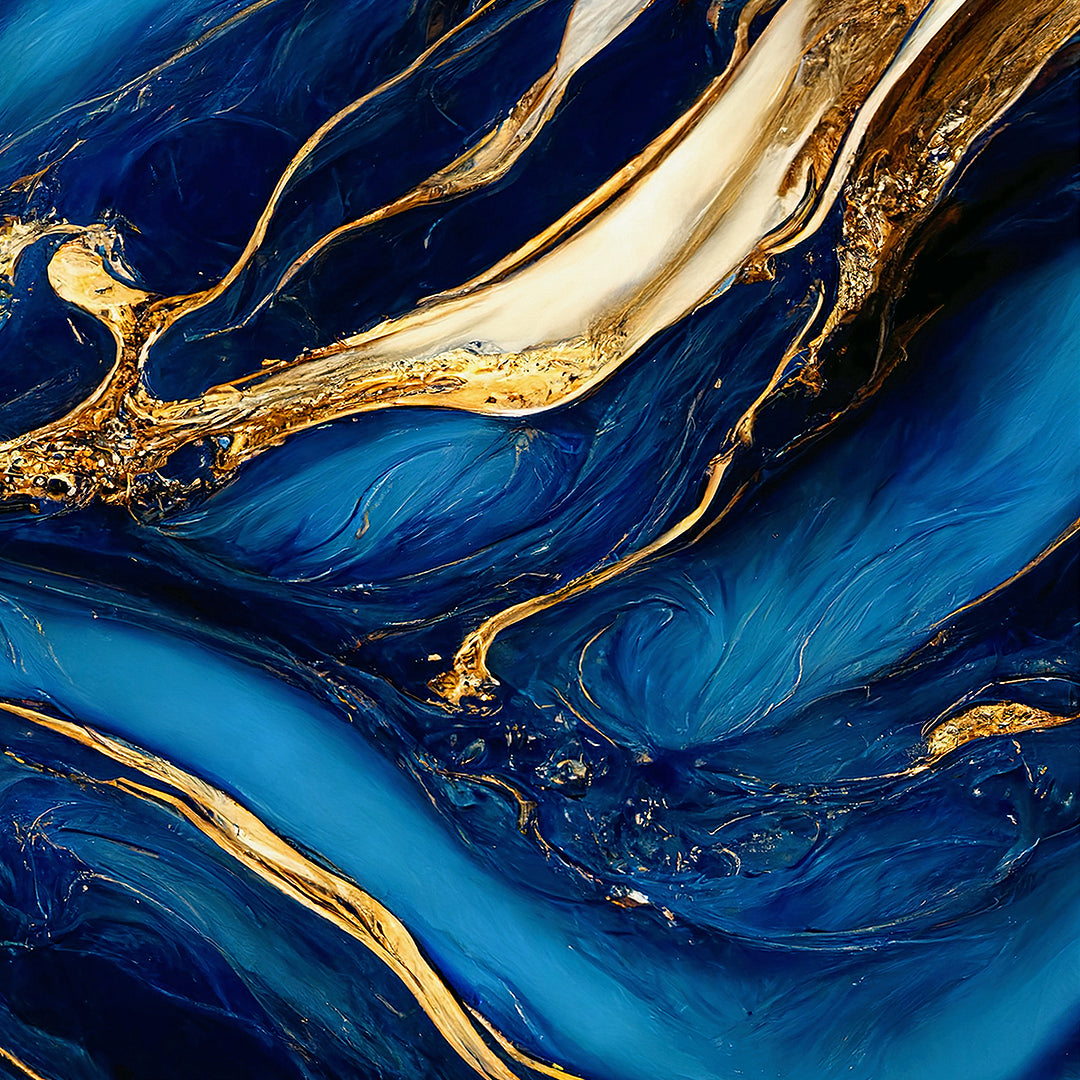 Oceanic Gold Wallpaper