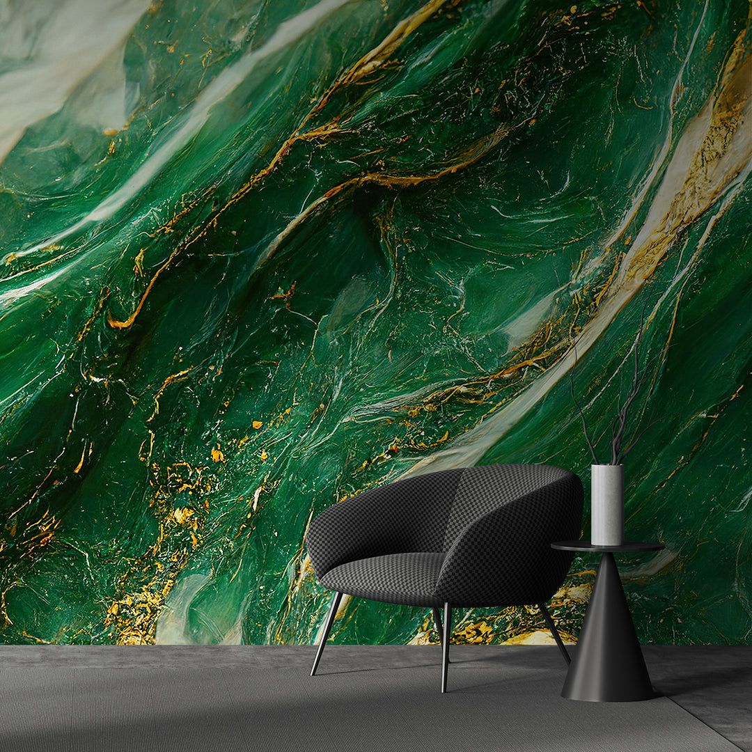 Emerald Essence Wallpaper