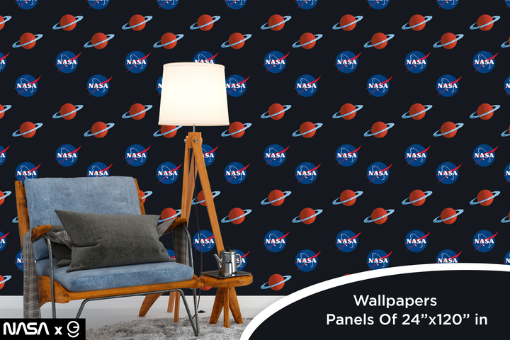 NASA Peel and Stick Wallpaper - EGD X NASA Series - Prime Collection - Theme Wallpaper Mural for Interior Design (EGDNASA009) - egraphicstore