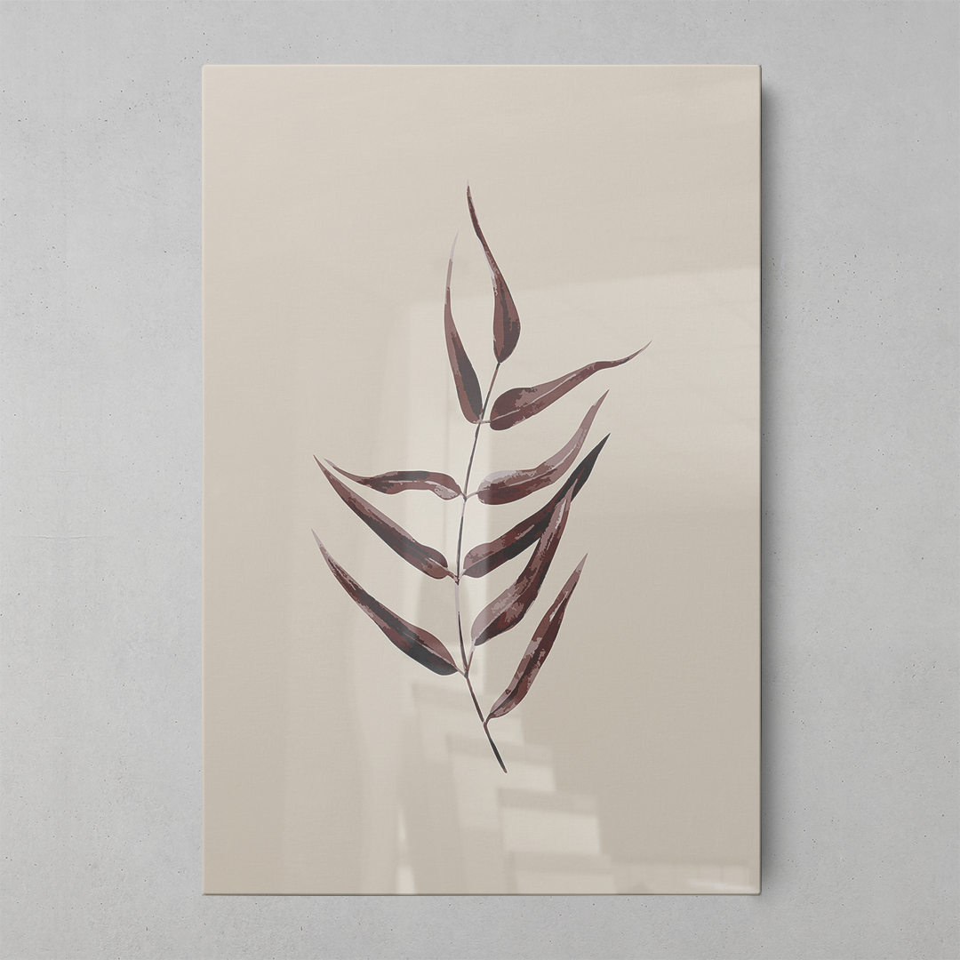 Maroon Maples Wall Art