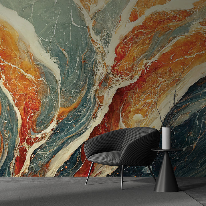 Terra Waves Wallpaper