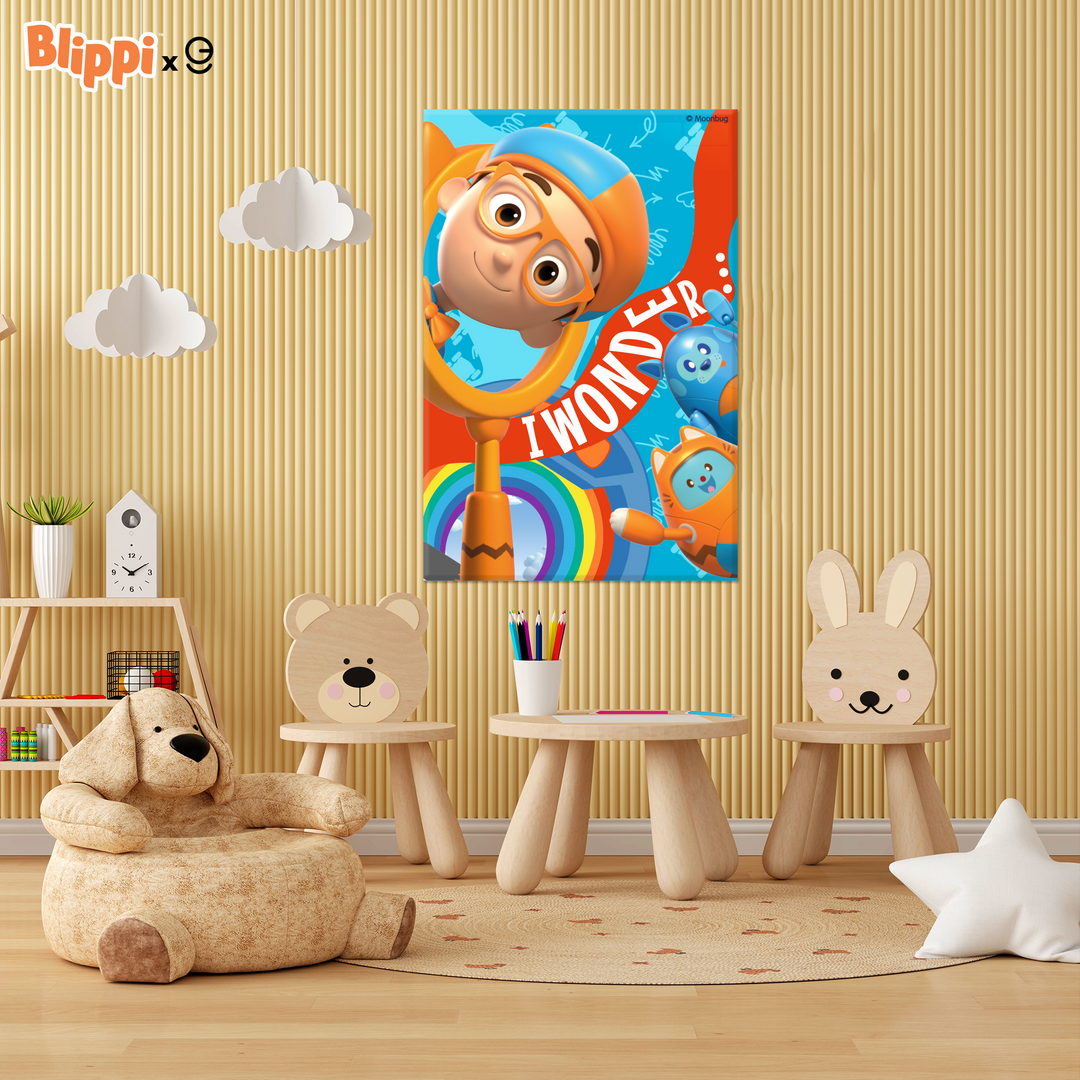 Blippi and Friends-Acrylic-Photo Printing Artwork- Multiple Size Options - (EGDBLI019)