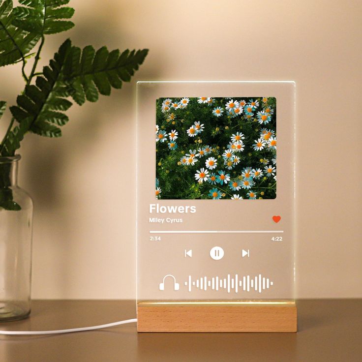 Custom Spotify Acrylic Plaque - Personalized Musical Love