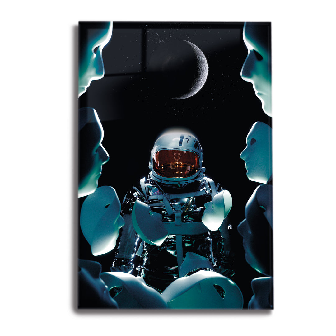 Acrylic Modern Wall Art Astronaut Series - Acrylic Wall Art - Picture Photo Printing Artwork - Multiple Size Options (ASTRO001) - egraphicstore
