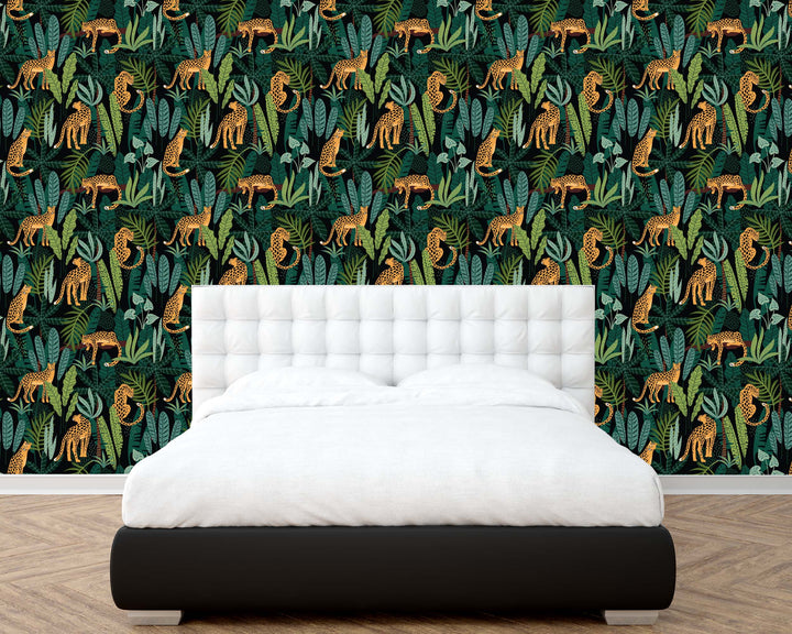 Animal Print in Exotic Jungle Wallpaper R10 - egraphicstore