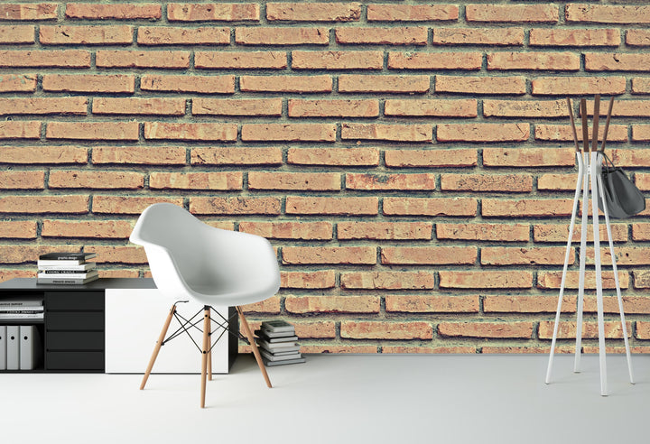 Brick Mural Pattern Wallpaper (R1024) - egraphicstore