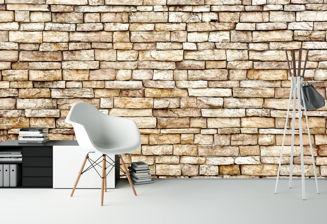 Stone Block Wallpaper (R1042) - egraphicstore