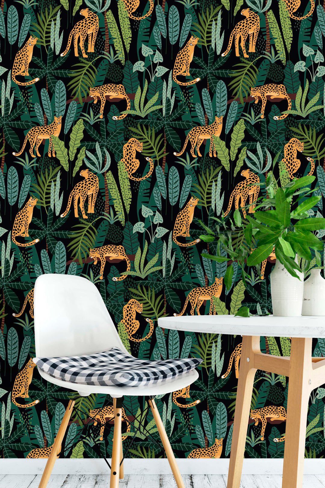 Animal Print in Exotic Jungle Wallpaper R10 - egraphicstore