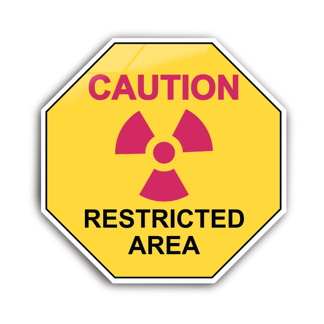 Health and Safety Sign Hexagonal - Medical Signs - Acrylic Signage For Workplace - Multiple Size Options - egraphicstore