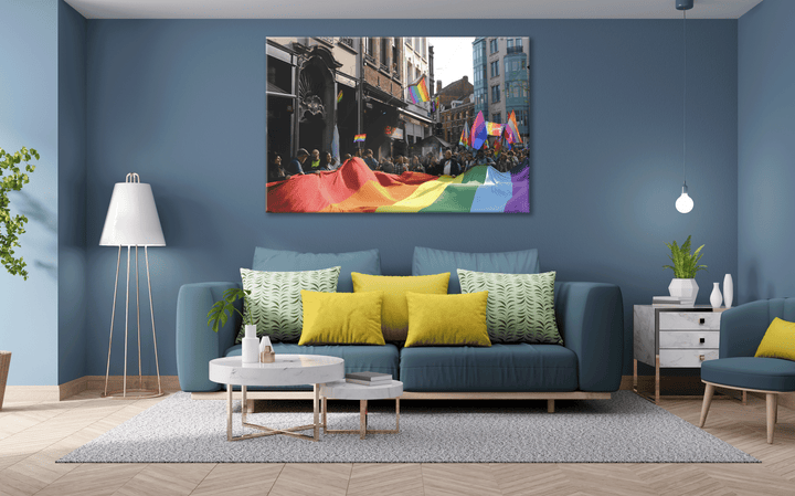 Acrylic Frame Modern Wall Art - The Pride Series - Interior Design - Acrylic Wall Art - Picture Photo Printing Artwork - Multiple Size Options (PR003) - egraphicstore