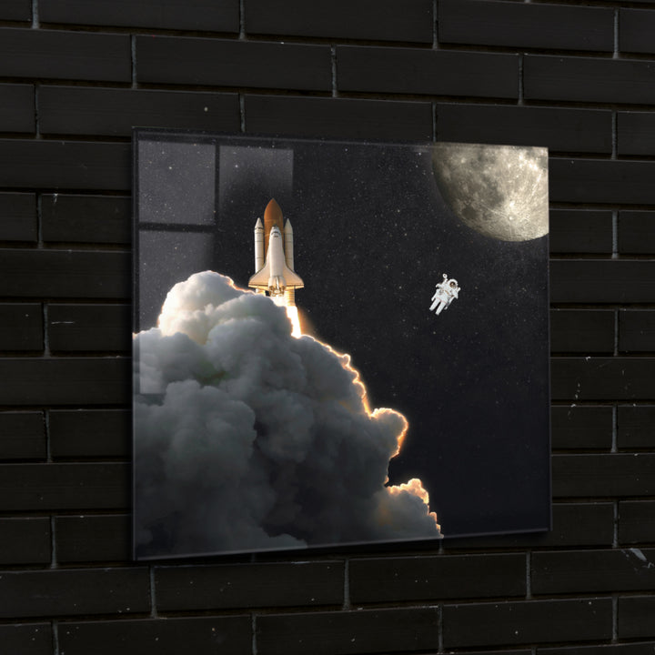 Acrylic Modern Wall Art Astronaut Series - Acrylic Wall Art - Picture Photo Printing Artwork - Multiple Size Options (ASTRO008) - egraphicstore