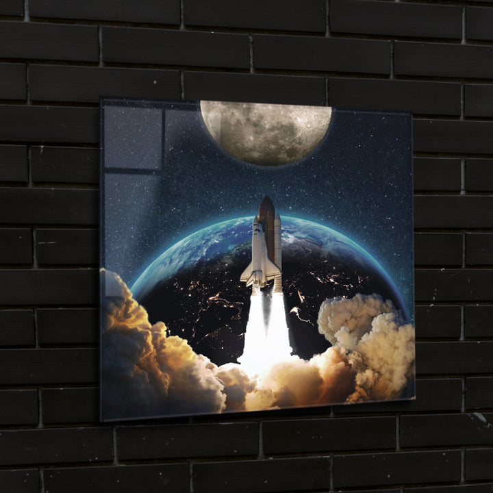 Acrylic Modern Wall Art Astronaut Series - Acrylic Wall Art - Picture Photo Printing Artwork - Multiple Size Options (ASTRO009) - egraphicstore