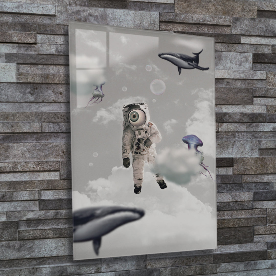 Acrylic Modern Wall Art Astronaut Series - Acrylic Wall Art - Picture Photo Printing Artwork - Multiple Size Options (ASTRO011) - egraphicstore