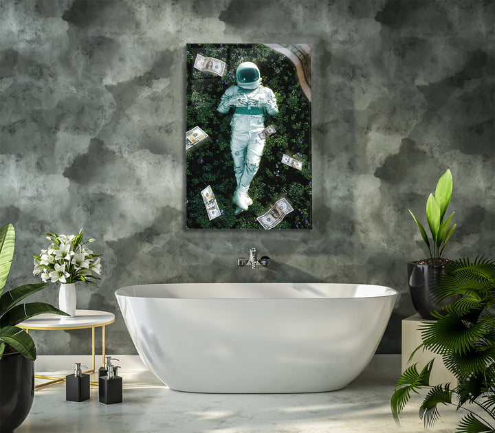 Acrylic Modern Wall Art Astronaut Series - Acrylic Wall Art - Picture Photo Printing Artwork - Multiple Size Options (ASTRO005) - egraphicstore