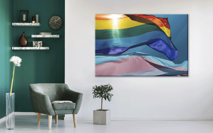 Acrylic Frame Modern Wall Art - The Pride Series - Interior Design - Acrylic Wall Art - Picture Photo Printing Artwork - Multiple Size Options (PR006) - egraphicstore