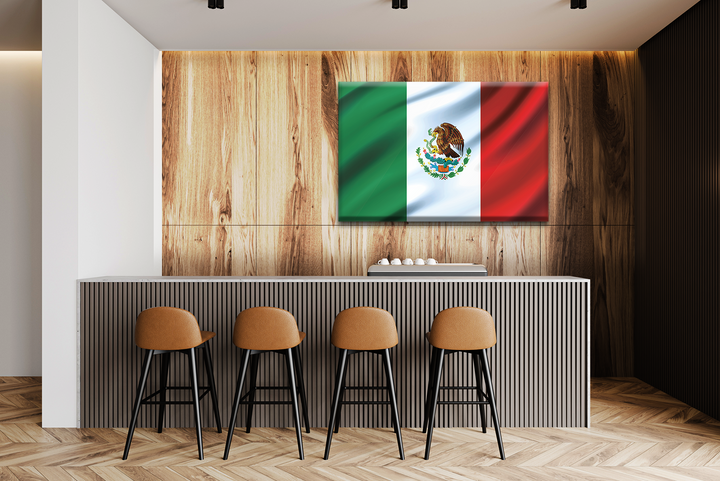 Acrylic Frame Modern Wall Art Mexico - Country Flags Series - Interior Design - Acrylic Wall Art - Picture Photo Printing Artwork - Multiple Size Options - egraphicstore