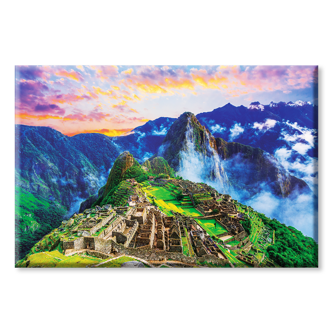 Acrylic Glass Frame Modern Wall Art Machu Picchu - Wonders Of Nature Series - Interior Design - Acrylic Wall Art - Picture Photo Printing Artwork - Multiple Size Options - egraphicstore
