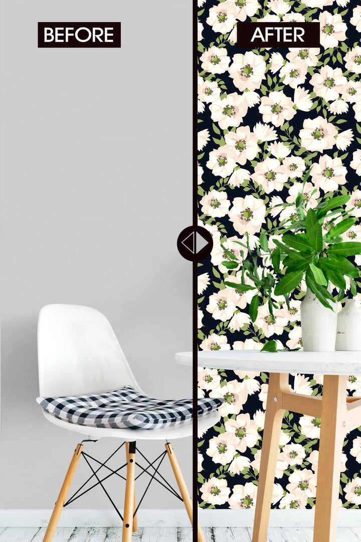 Bouquets Flowers Wallpaper R309 - egraphicstore