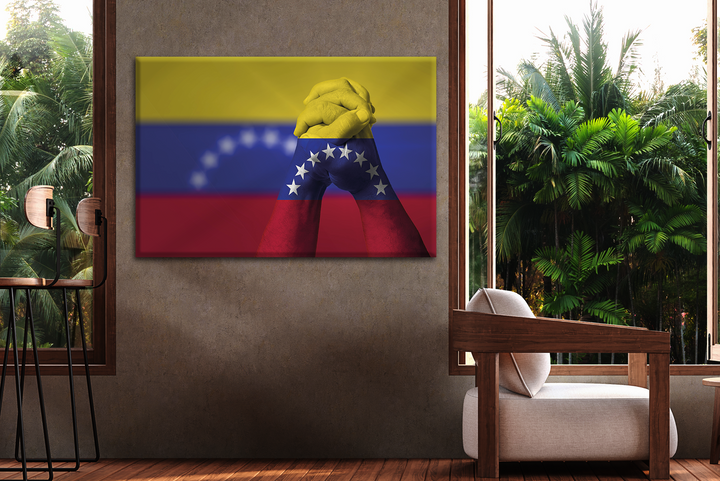 Acrylic Frame Modern Wall Art Venezuela - Country Flags Series - Interior Design - Acrylic Wall Art - Picture Photo Printing Artwork - Multiple Size Options - egraphicstore