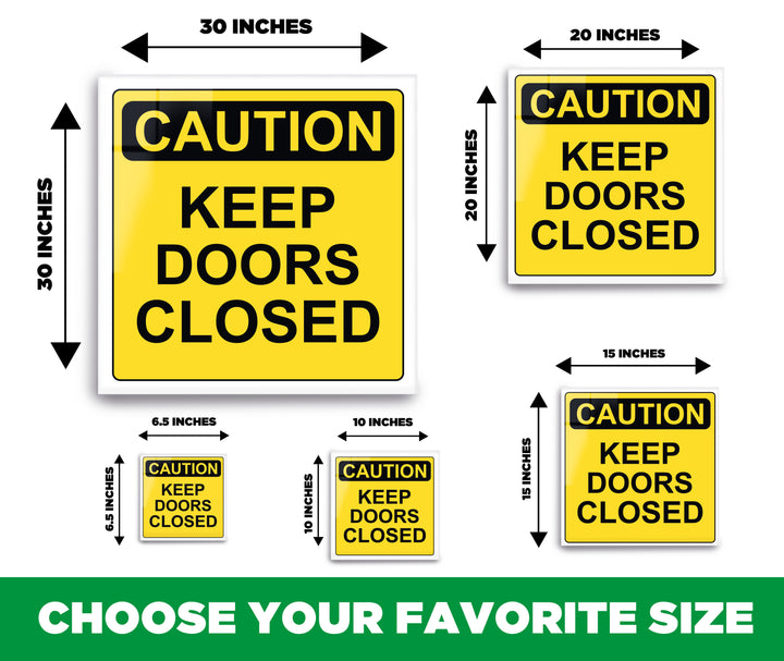Safety Sign Square - Warning Signs - Prohibition Signs - Acrylic Signage For Workplace - Multiple Size Options - egraphicstore
