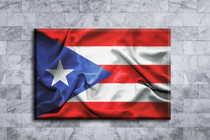Acrylic Frame Modern Wall Art Puerto Rico - Country Flags Series - Interior Design - Acrylic Wall Art - Picture Photo Printing Artwork - Multiple Size Options - egraphicstore