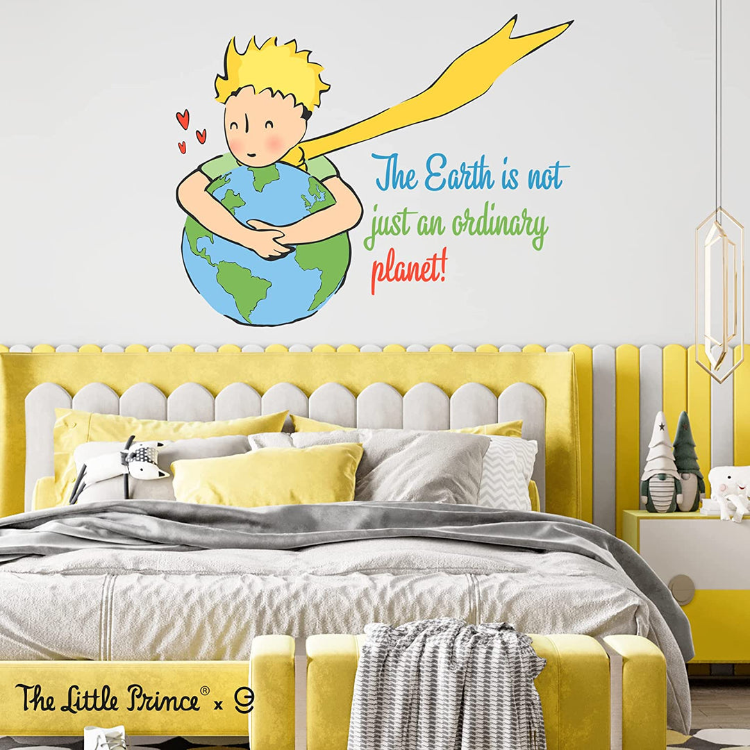 The Little Prince Wall Decal - EGD X The Little Prince Series - Prime Collection - Baby Girl or Boy - Nursery Wall Decal for Baby Room Decorations - Mural Wall Decal Sticker (EGDLP043) - egraphicstore
