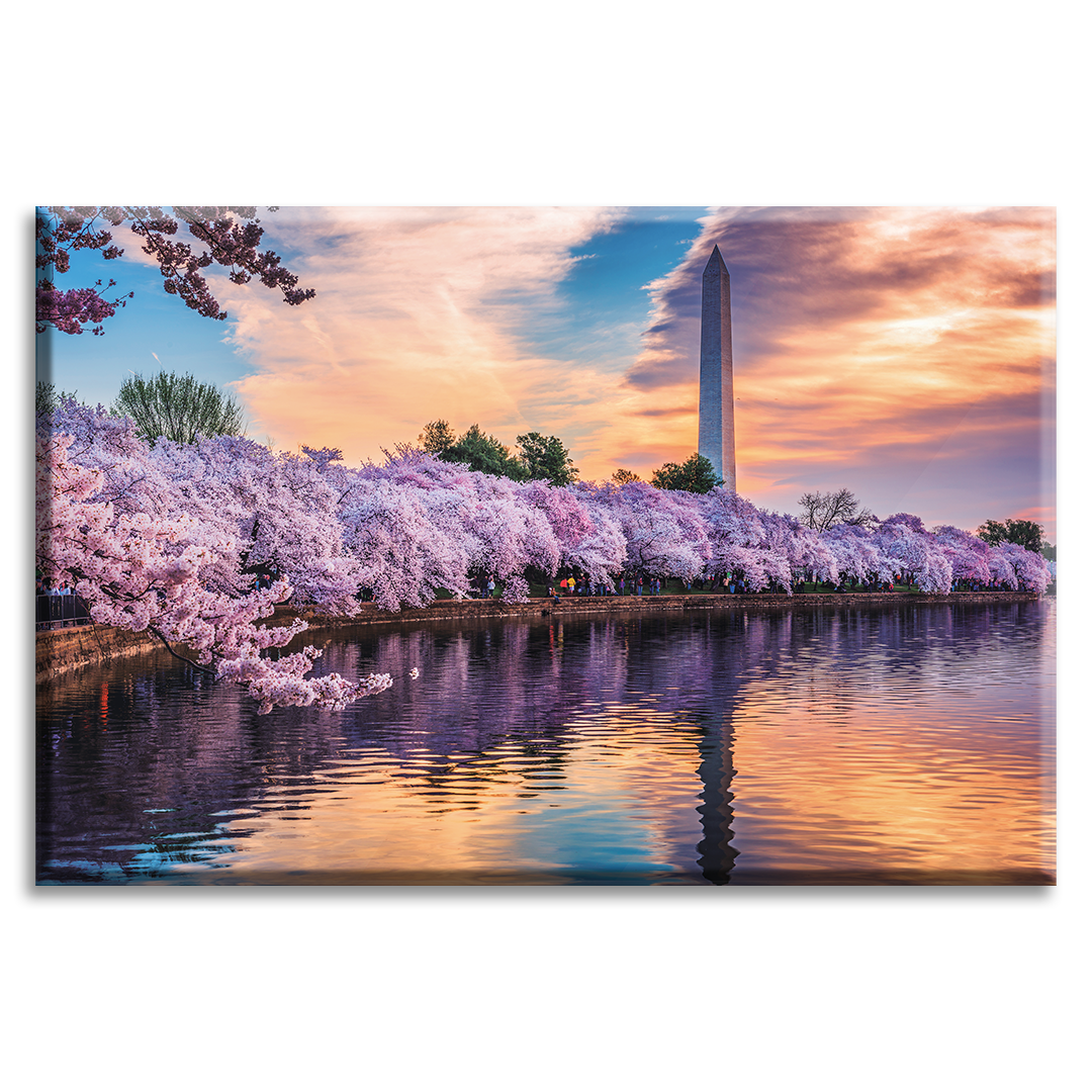 Acrylic Glass Frame Modern Wall Art Washington DC - Tourist Sites Series - Interior Design - Acrylic Wall Art - Picture Photo Printing Artwork - Multiple Size Options - egraphicstore