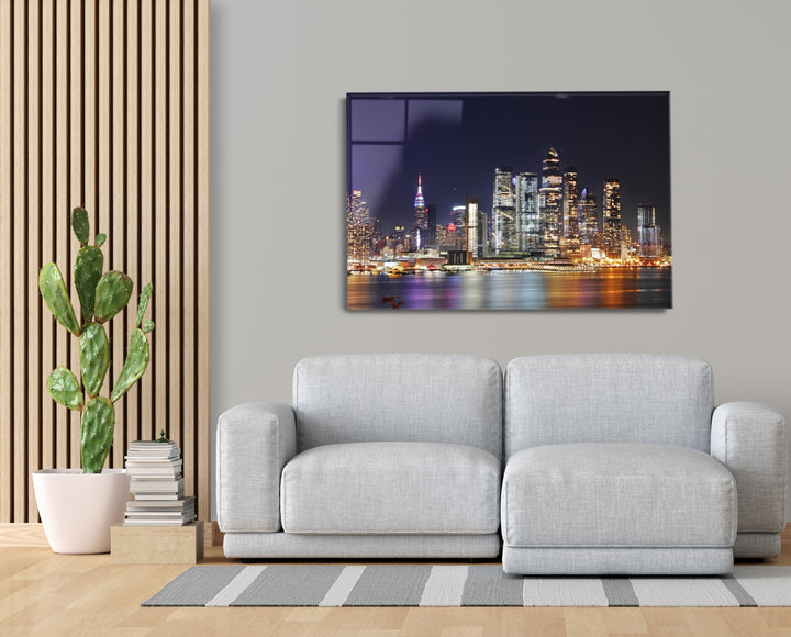 Acrylic Modern Wall Art Manhattan - Travel Around The World Series - Interior Design - Acrylic Wall Art - Picture Photo Printing Artwork - Multiple Size Option - egraphicstore