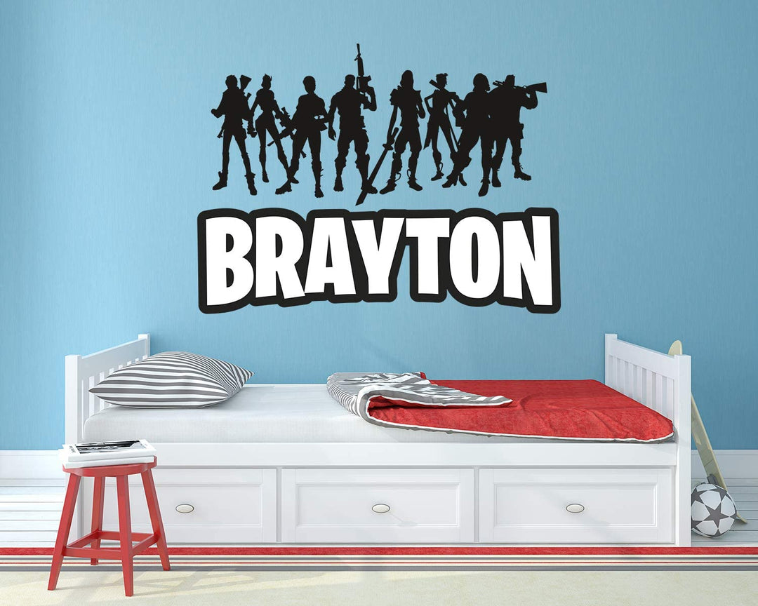 Famous Game Wall Decal - Home Bedroom Nursery Playroom Decor Mural Vinyl Sticker - egraphicstore