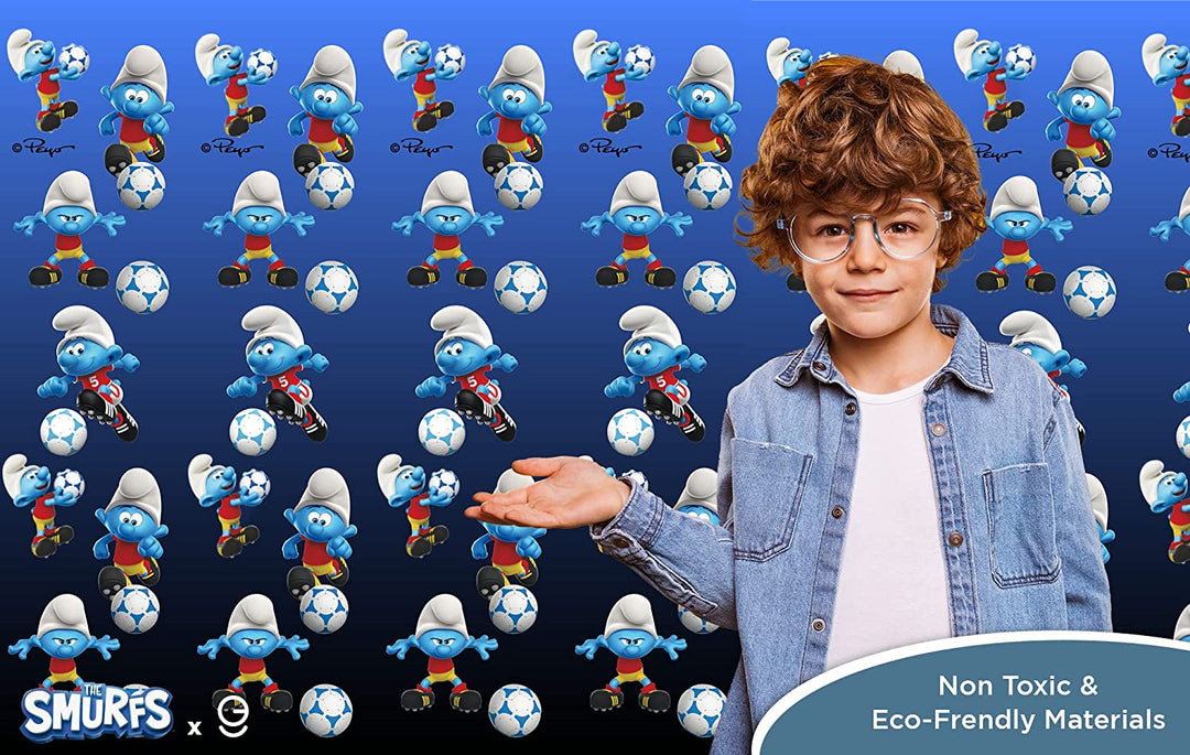 The Smurfs Peel and Stick Wallpaper - EGD X The Smurfs Series - Prime Collection - Theme Wallpaper Mural for Interior Design (EGDTS017) - egraphicstore