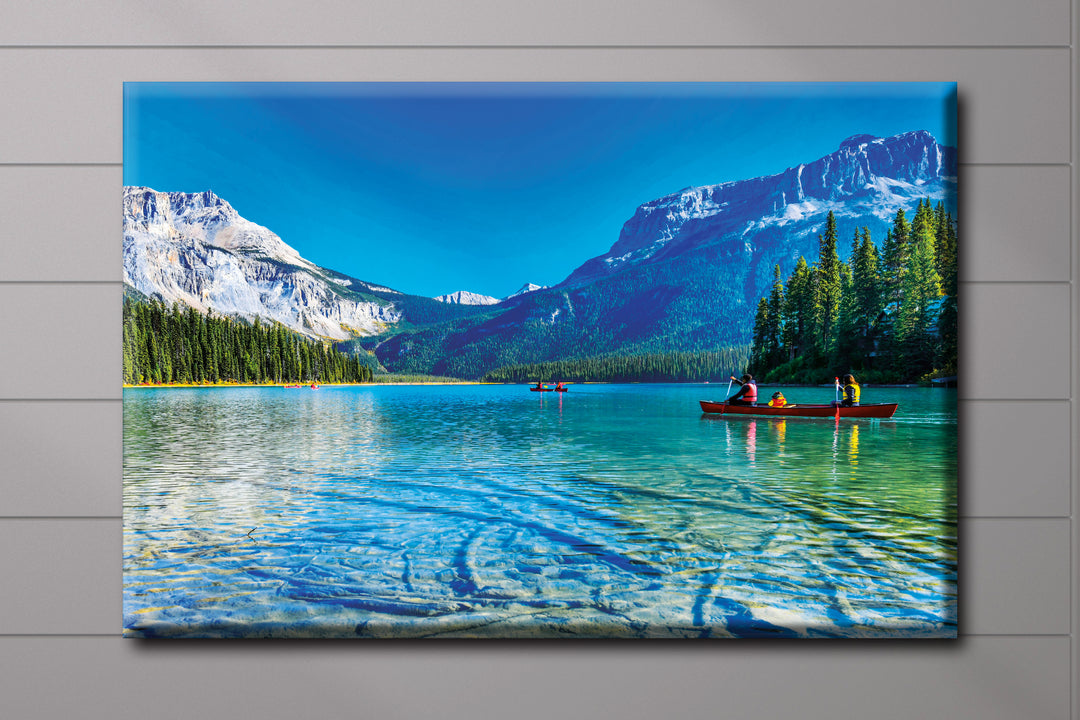 Acrylic Glass Frame Modern Wall Art Yoho National Park - Wonders Of Nature Series - Interior Design - Acrylic Wall Art - Picture Photo Printing Artwork - Multiple Size Options - egraphicstore