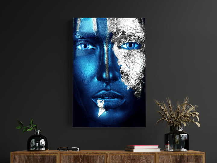 Acrylic Modern Wall Art Face - Portrait Series - Acrylic Wall Art - Picture Photo Printing Artwork - Multiple Size Options - egraphicstore