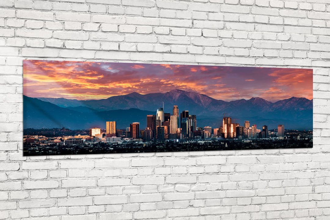 Acrylic Modern Wall Art Los Angeles - Iconic World Cities Series - Modern Interior Design - Acrylic Wall Art - Picture Photo Printing Artwork - Multiple Size Options - egraphicstore