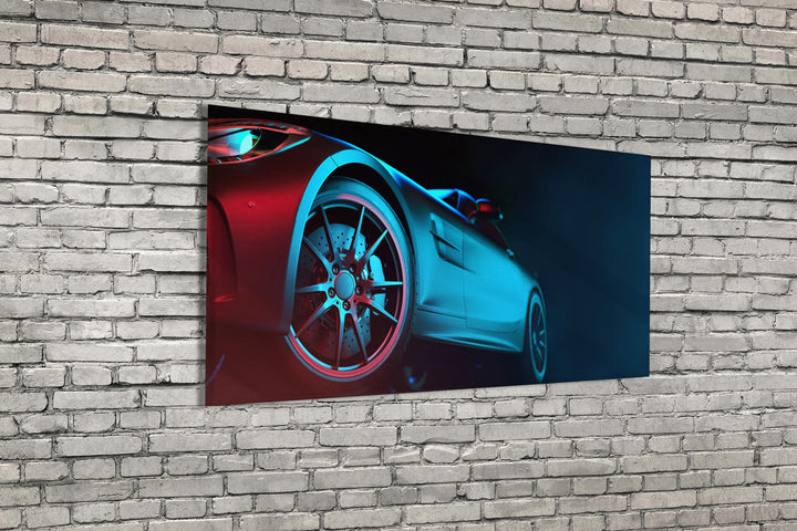 Acrylic Luxury Modern Wall Art Car Concept - Super Sport Car Series - Modern Interior Design - Acrylic Wall Art - Picture Photo Printing Artwork - Multiple Size Options - egraphicstore