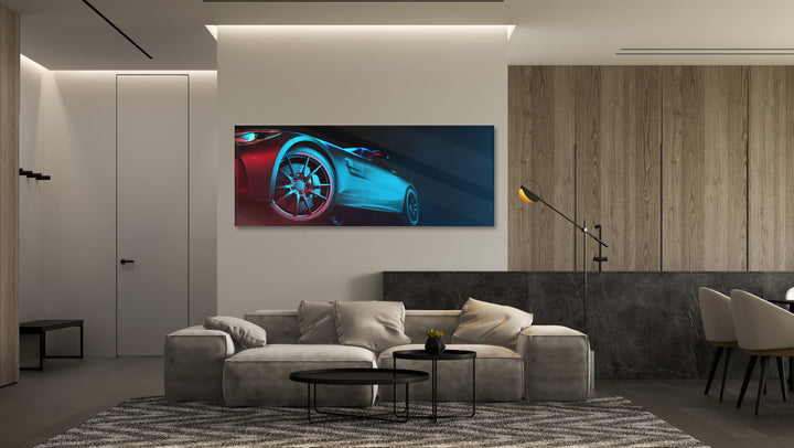 Acrylic Luxury Modern Wall Art Car Concept - Super Sport Car Series - Modern Interior Design - Acrylic Wall Art - Picture Photo Printing Artwork - Multiple Size Options - egraphicstore