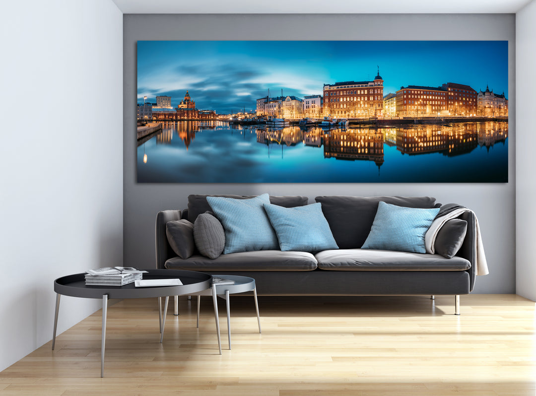 Acrylic Modern Wall Art Helsinki, Finland - Iconic World Cities Series - Modern Interior Design - Acrylic Wall Art - Picture Photo Printing Artwork - Multiple Size Options - egraphicstore