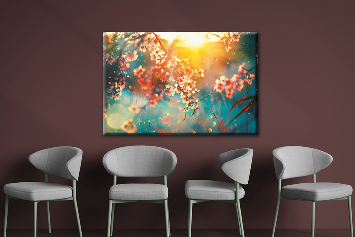 Acrylic Glass Frame Modern Wall Art Spring - The Diversity Of Flowers Series - Interior Design - Acrylic Wall Art - Picture Photo Printing Artwork - Multiple Size Options - egraphicstore