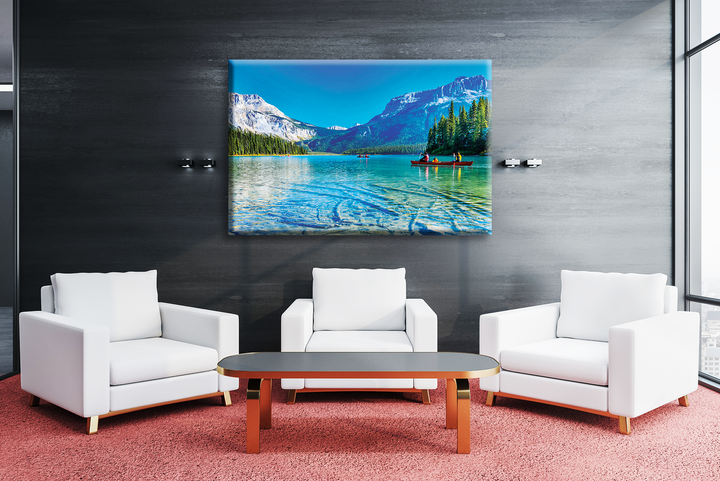 Acrylic Glass Frame Modern Wall Art Yoho National Park - Wonders Of Nature Series - Interior Design - Acrylic Wall Art - Picture Photo Printing Artwork - Multiple Size Options - egraphicstore