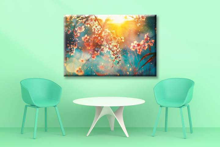 Acrylic Glass Frame Modern Wall Art Spring - The Diversity Of Flowers Series - Interior Design - Acrylic Wall Art - Picture Photo Printing Artwork - Multiple Size Options - egraphicstore