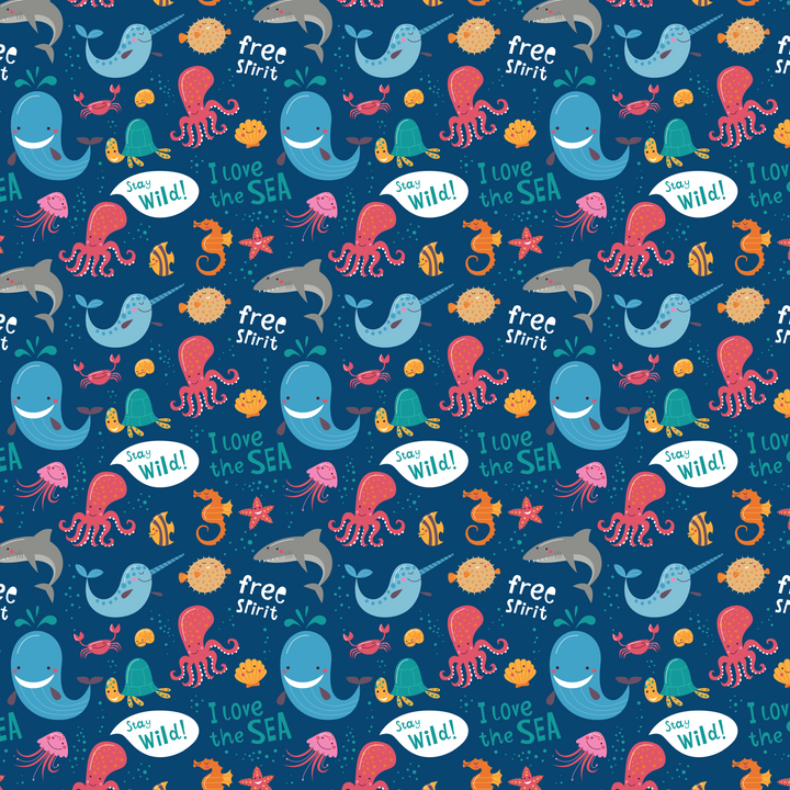 Love The Sea Animals Wallpaper