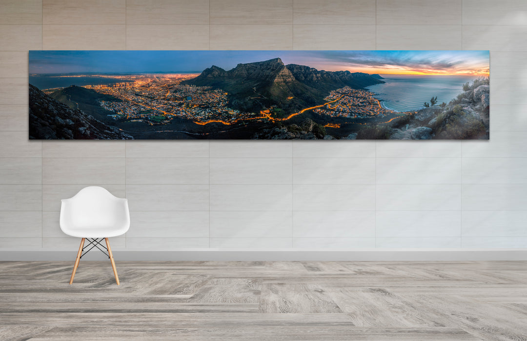 Acrylic Modern Wall Art Cape Town - Iconic World Cities Series - Modern Interior Design - Acrylic Wall Art - Picture Photo Printing Artwork - Multiple Size Options - egraphicstore
