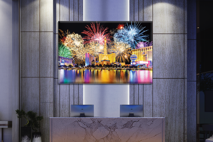 Acrylic Glass Frame Modern Wall Art Las Vegas - Tourist Sites Series - Interior Design - Acrylic Wall Art - Picture Photo Printing Artwork - Multiple Size Options - egraphicstore