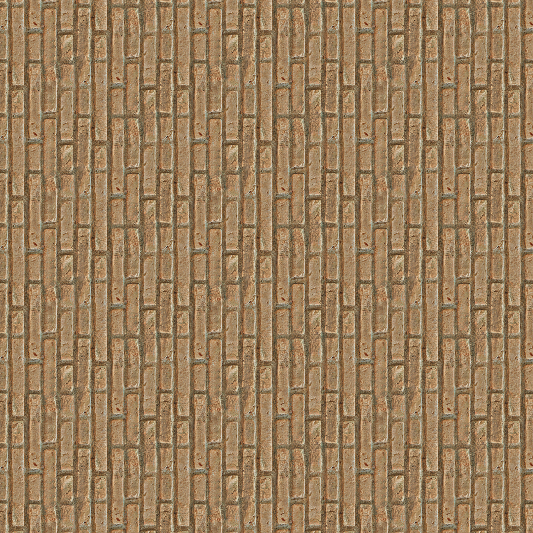 Old Vertical Brick Wallpaper (R1056)