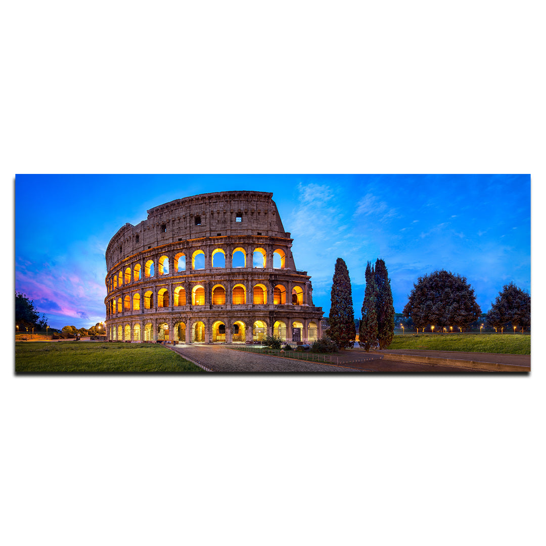 Acrylic Modern Wall Art Rome, Italy - Iconic World Cities Series - Modern Interior Design - Acrylic Wall Art - Picture Photo Printing Artwork - Multiple Size Options - egraphicstore