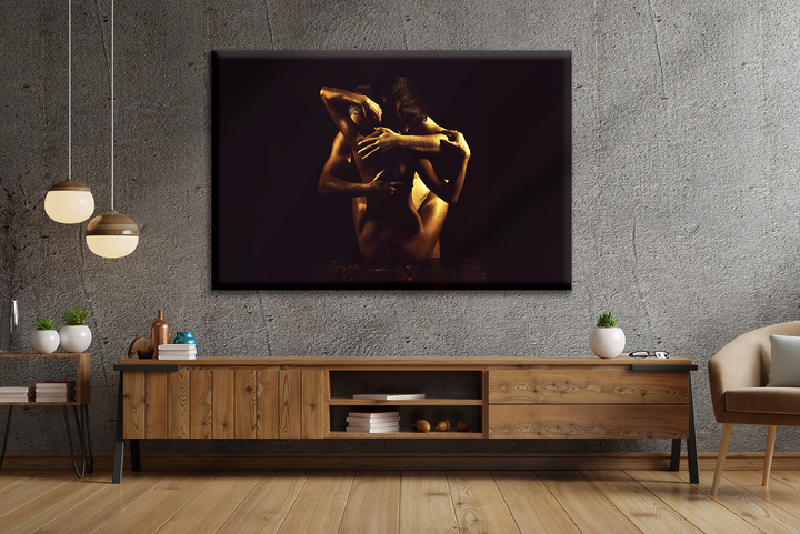 Acrylic Glass Frame Modern Wall Art, Passion - Sensual Series - Interior Design - Acrylic Wall Art - Picture Photo Printing Artwork - Multiple Size Options - egraphicstore