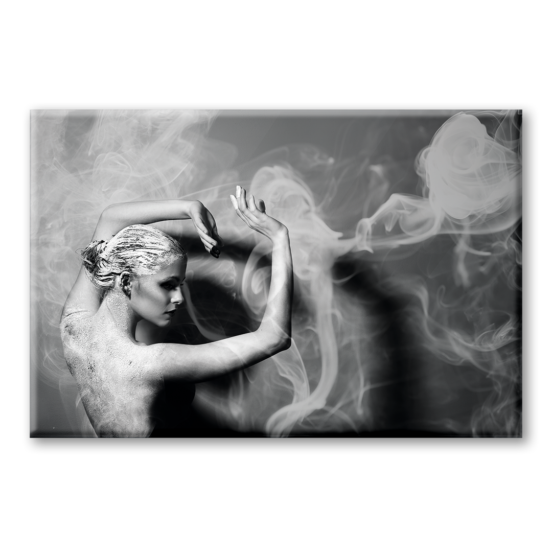 Acrylic Glass Frame Modern Wall Art, Abstract Smoke - Sensual Series - Interior Design - Acrylic Wall Art - Picture Photo Printing Artwork - Multiple Size Options - egraphicstore