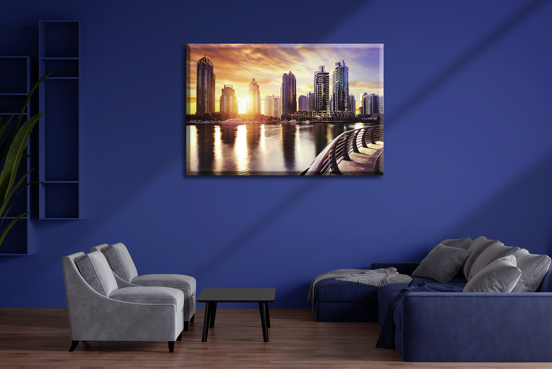 Acrylic Glass Frame Modern Wall Art Middle East - Tourist Sites Series - Interior Design - Acrylic Wall Art - Picture Photo Printing Artwork - Multiple Size Options - egraphicstore