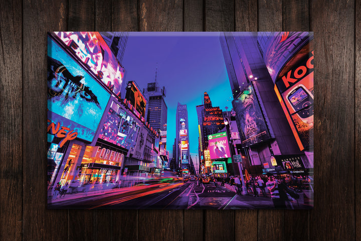 Acrylic Glass Frame Modern Wall Art Times Square - Tourist Sites Series - Interior Design - Acrylic Wall Art - Picture Photo Printing Artwork - Multiple Size Options - egraphicstore