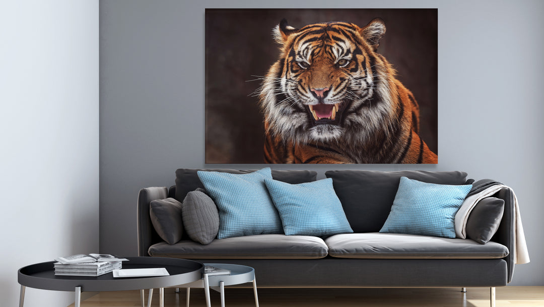 Acrylic Modern Wall Art Tiger - Animals In The Wild Series - Modern Interior Design - Acrylic Wall Art - Picture Photo Printing Artwork - Multiple Size Options - egraphicstore