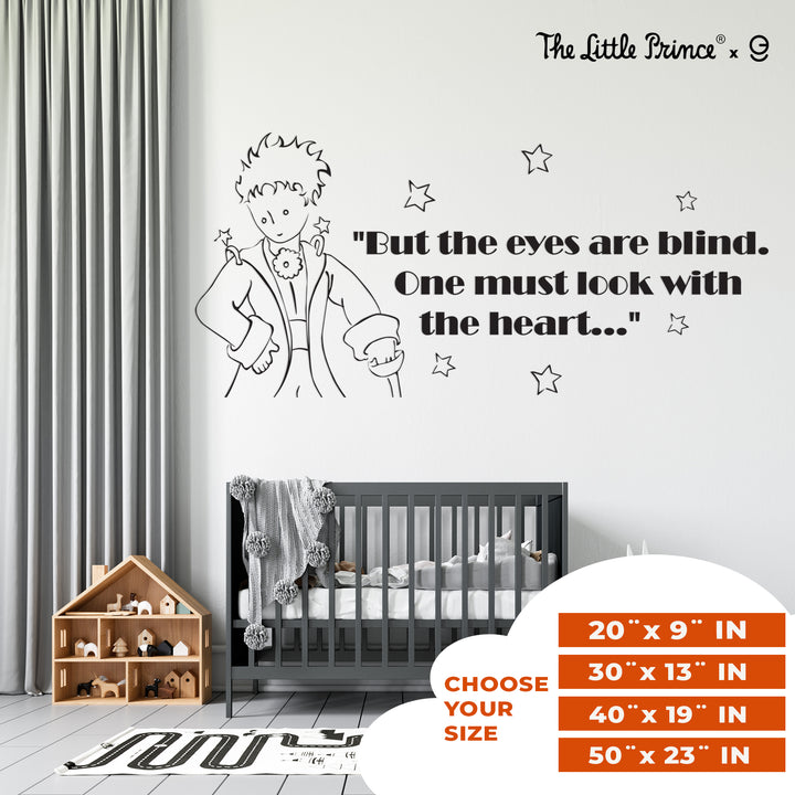 Little Prince Wall Decal - EGD X The Little Prince Series - Prime Collection - Baby Girl or Boy - Nursery Wall Decal for Baby Room Decorations - Mural Wall Decal Sticker (EGDLP015) - egraphicstore